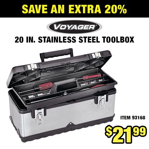 harbor freight voyager tool box